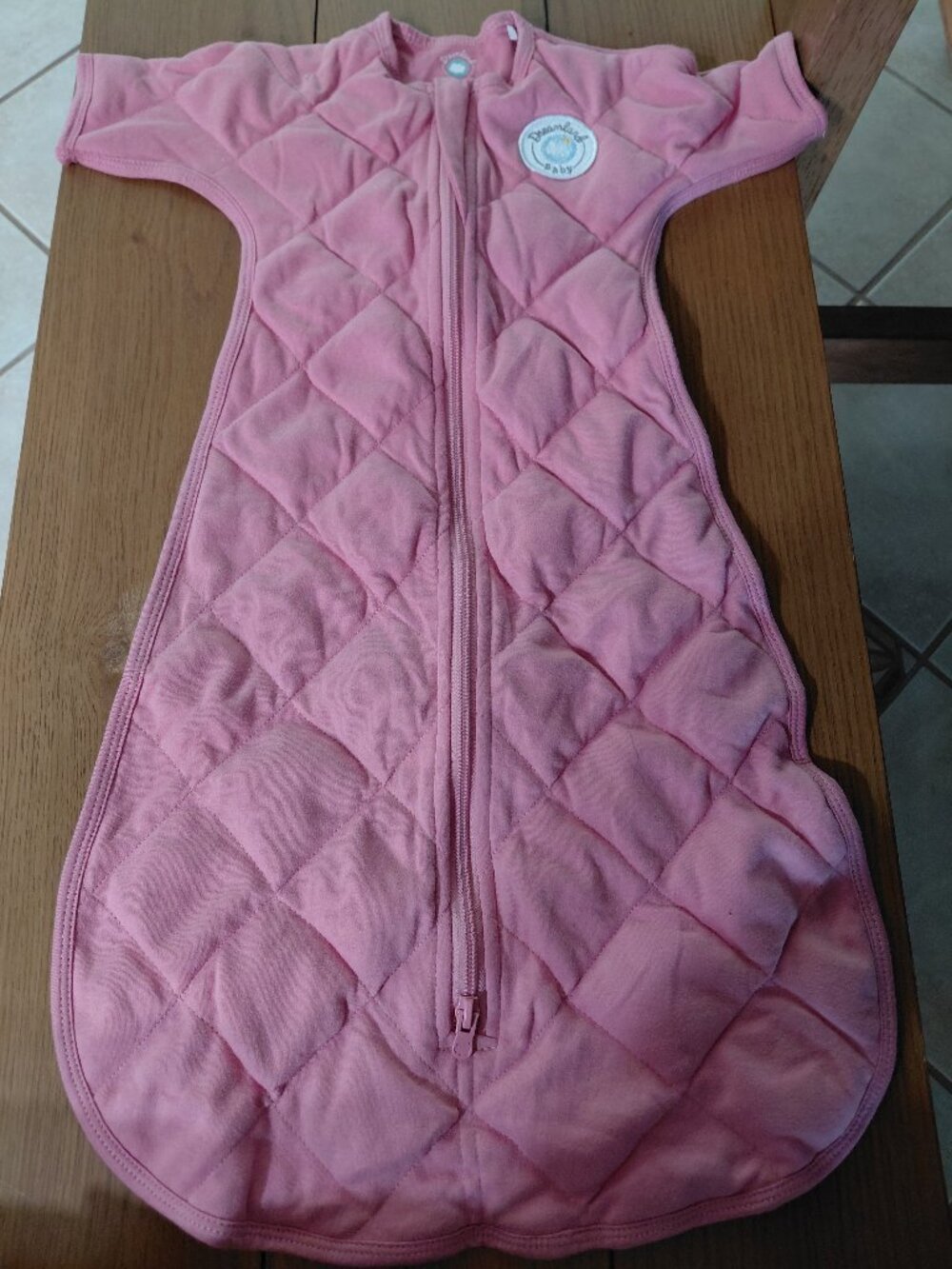 Dreamland Sleep Sack Swaddle Pink Cotton 3-6 mo